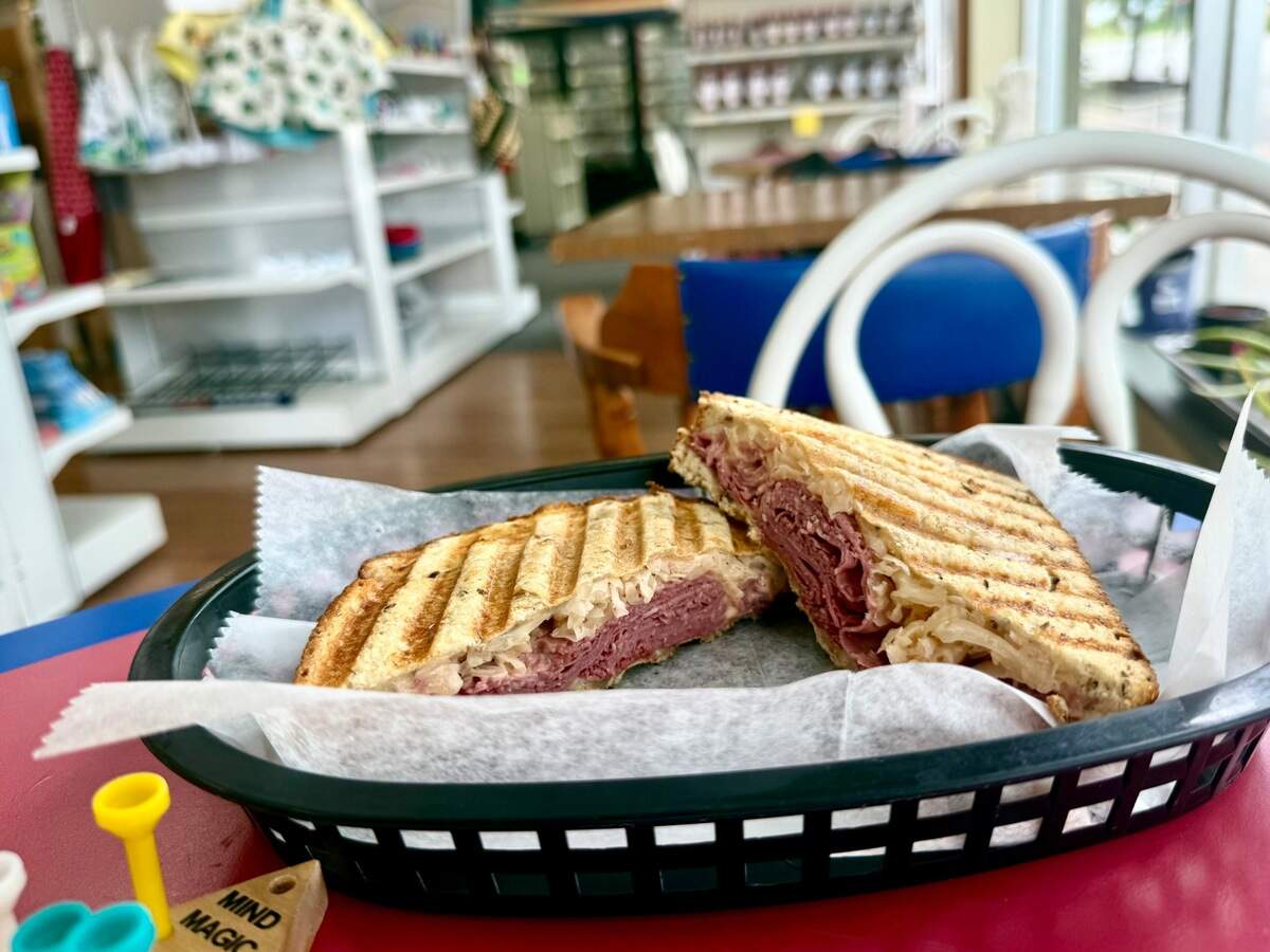 A Reuben is one of many sandwiches available at Karen’s Country Kitchen.