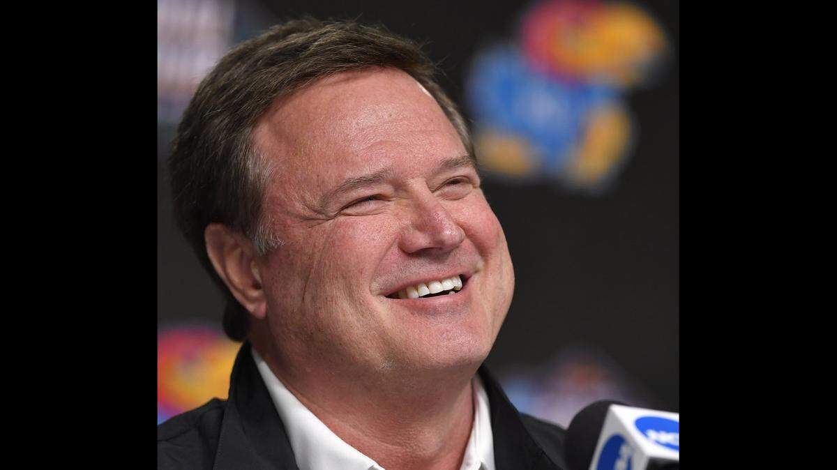 Bill Self returned to in-game coaching Wednesday for the first time since serving his four-game school imposed suspension.