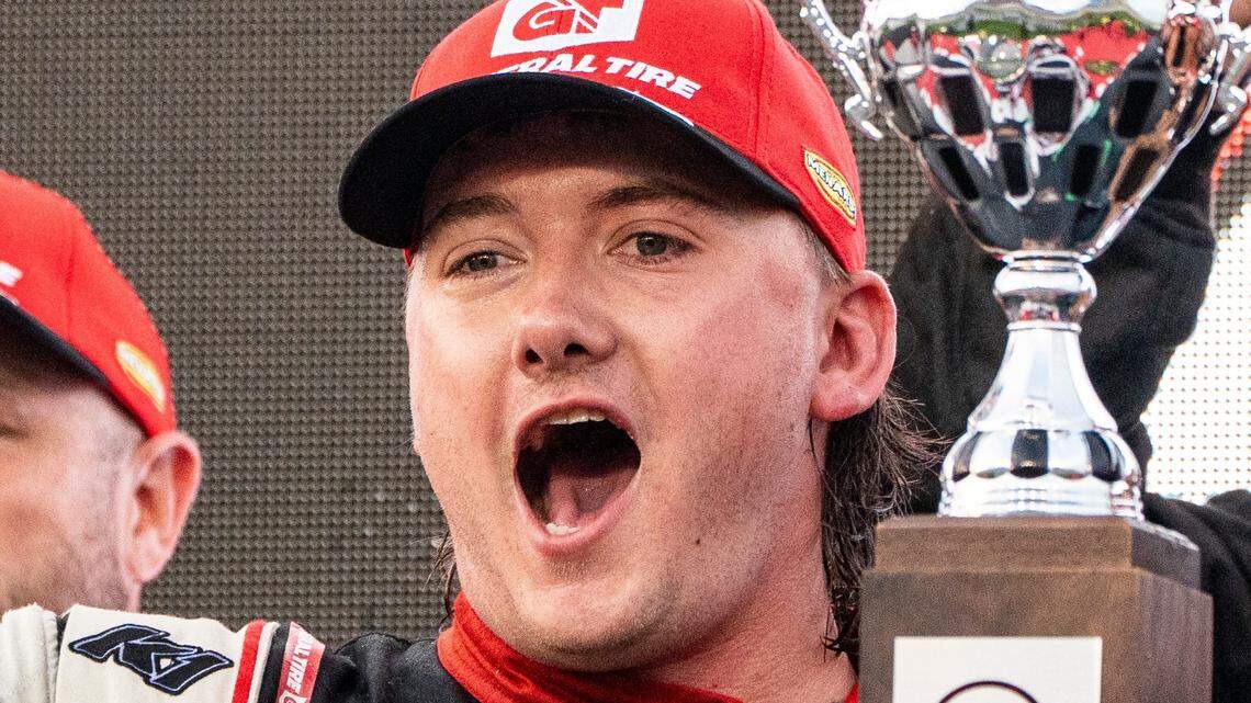 In weekend’s 1st race at Kansas Speedway, ‘Butterbean’ makes it clean sweep in ‘25