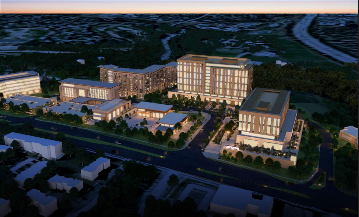 Alongside Lockton’s new headquarters, the 34-acre development will feature a luxury hotel, multifamily housing, restaurants, retail and additional office space.
