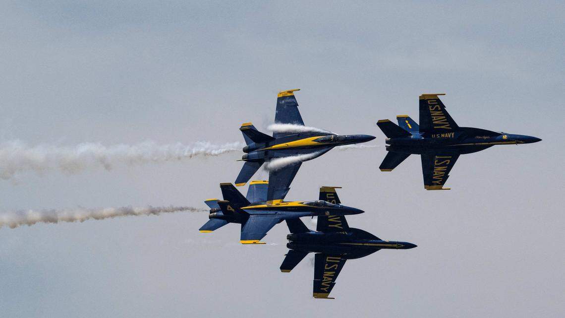 The U.S. Navy’s Blue Angels has a new commanding officer. He’s a KU alum
