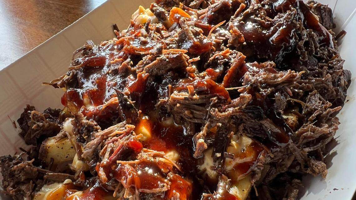 Jousting Pig’s loaded pulled pork fries will be an option in Sections 107 and 316 at Arrowhead.