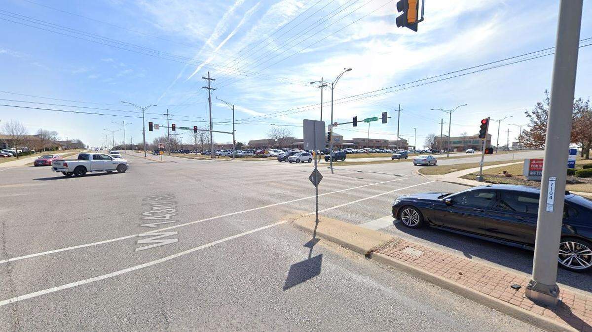 The 7100 block of West 143rd Street in Overland Park can be seen in this Google Street View image.