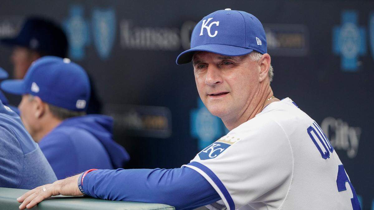 Kansas City Royals manager Matt Quatraro
