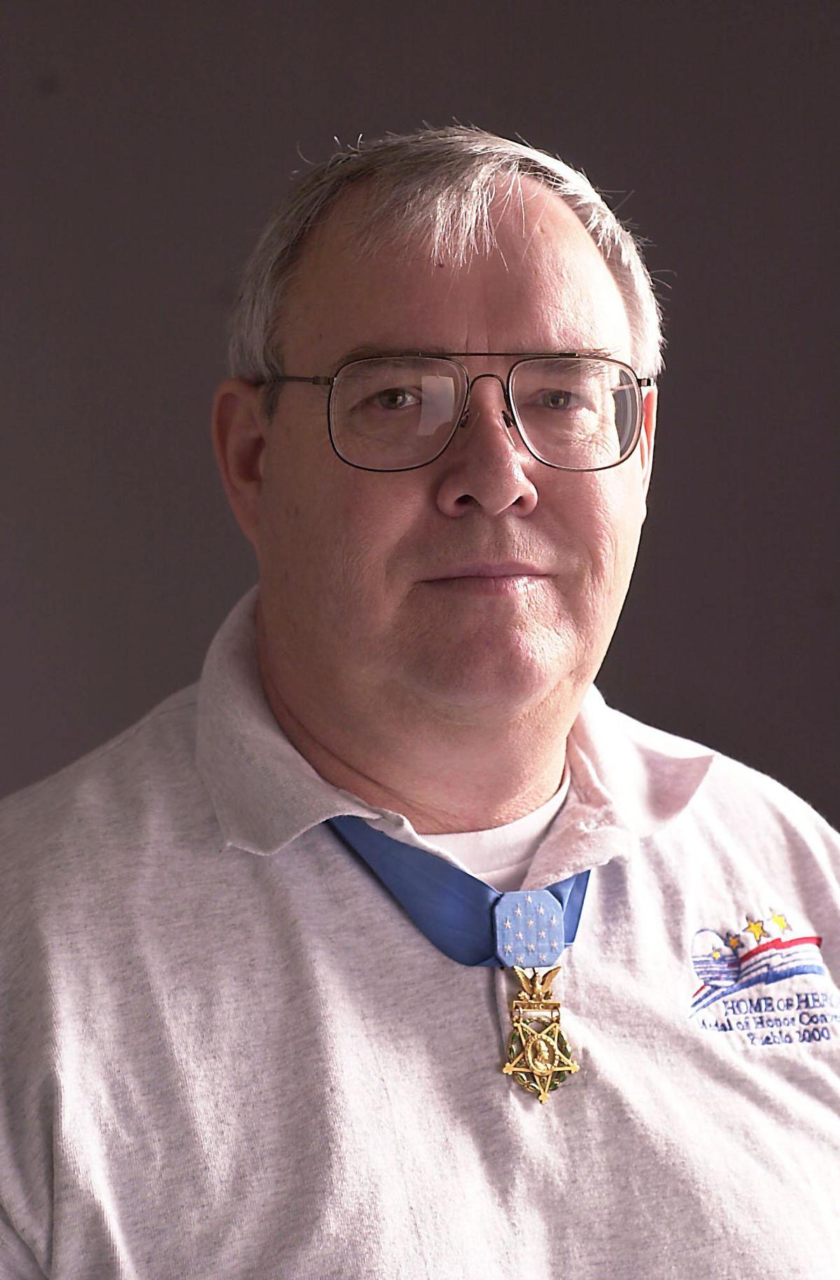 Retired Army Lt. Col. Charles C. Hagemeister, shown in 2001, was awarded the Medal of Honor in 1968.