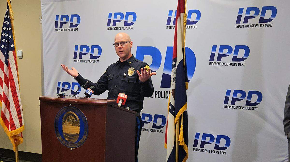 Chief Adam Dustman identified the three officers involved as Jordan White, Chad Cox and Derek Karr.
