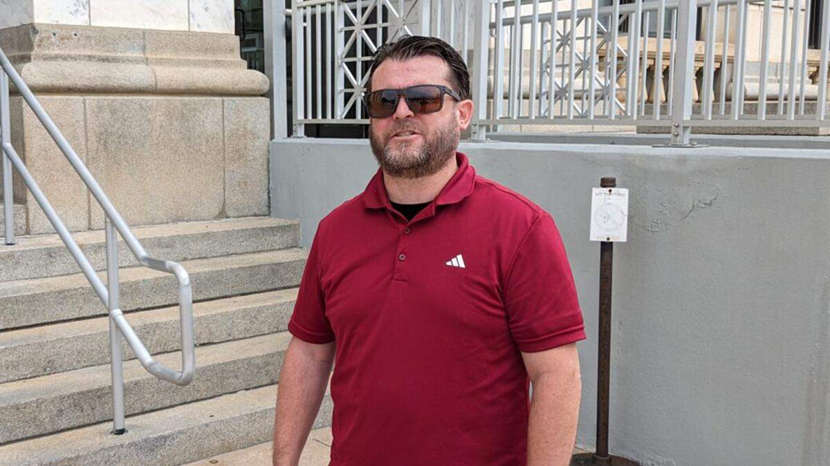 “The majority of Kansas is probably going to vote for a felon for president,” said Michael Allen Ogle. “So I figured why not take my shot, and you can vote for two if you want.”