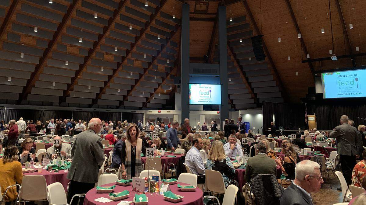 More than 500 turned out to The Pavilion at John Knox Village Nov. 14 to support Feed Lee’s Summit, a fundraiser aimed at diminishing hunger in the community.