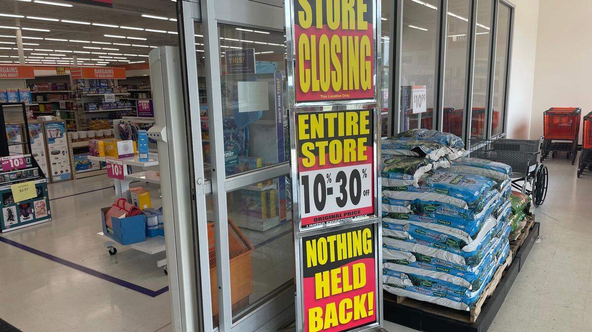 The Big Lots at 13637 Washington St. is offering store-wide sales ahead of a closing.