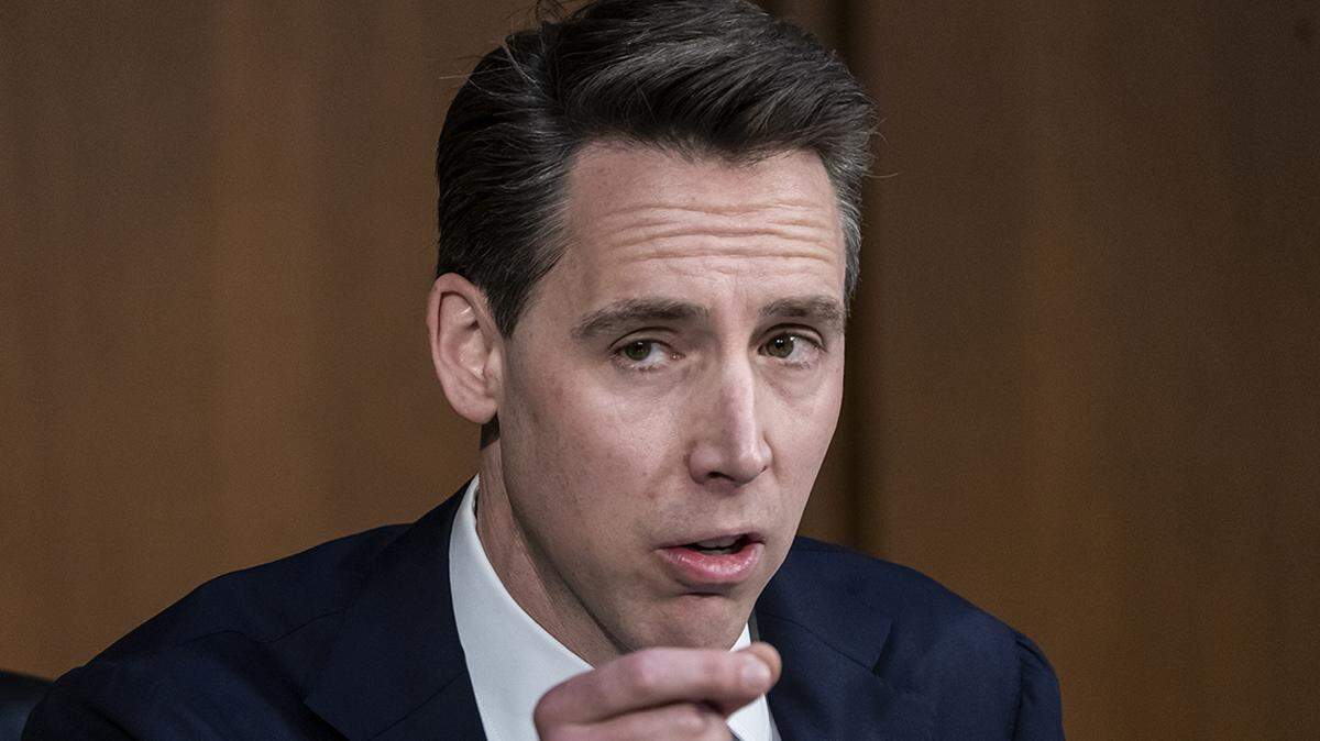 And according to Hawley’s definition of what it means to be a man, Jesus doesn’t qualify.