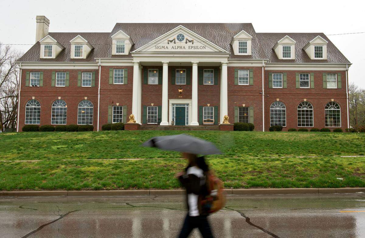 Sigma Alpha Epsilon chapters at both the University of Missouri and the University of Kansas were closed indefinitely in 2018 by the fraternity’s national headquarters.