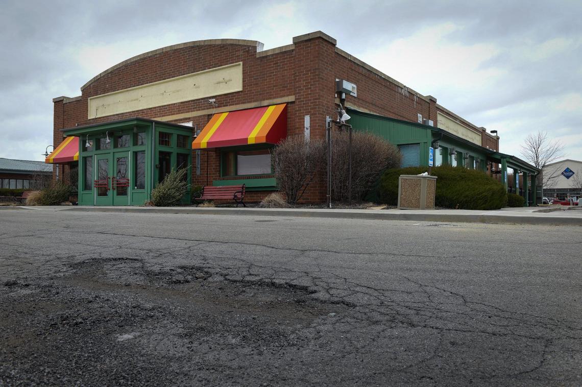 A former Salty Iguana Mexican Restaurant, 8420 W. 135th St., Overland Park, is set to be demolished to make way for a new 3,751-square-foot red-brick Whataburger building with a double drive-thru.
