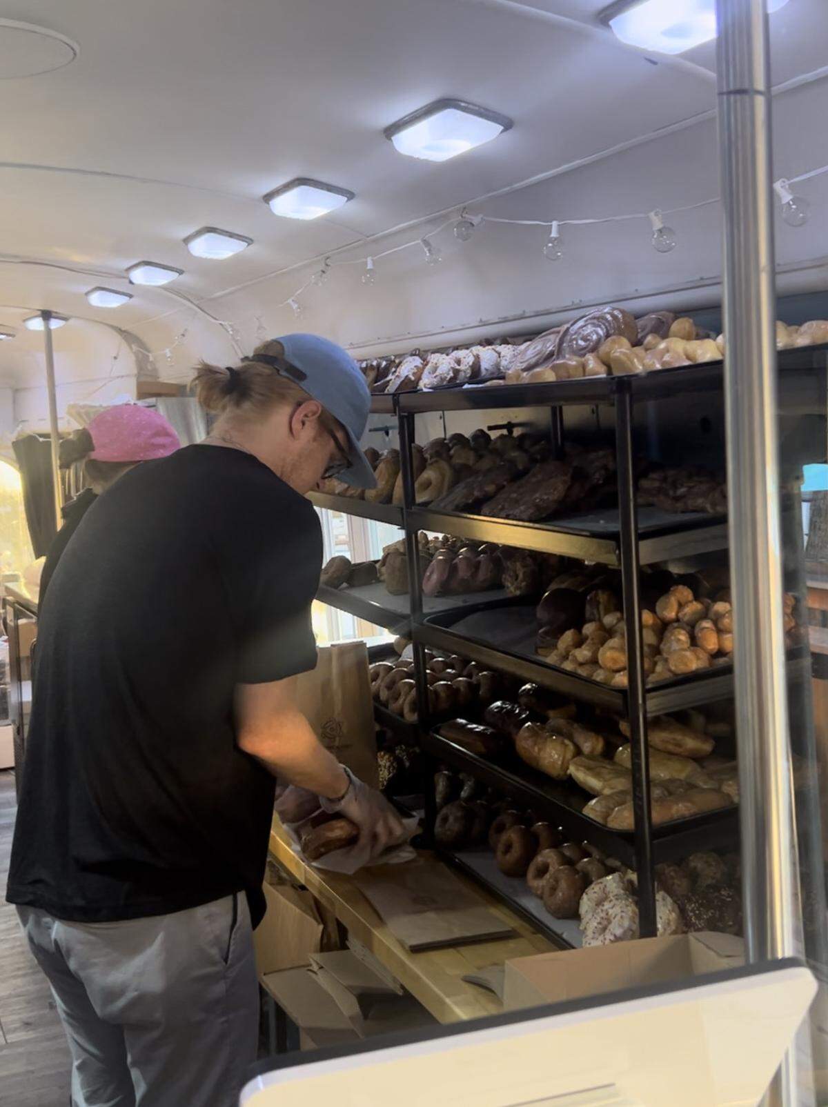 Donutology sells regular-sized doughnuts, as well as minature versions of the pastry. Its flavors include fruity pebbles, old fashioned and pumpkin spice.