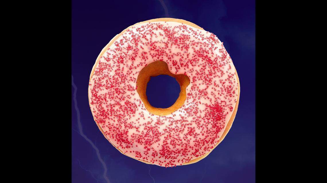 Dunkin’ released the Spicy Ghost Pepper Donut on Wednesday.