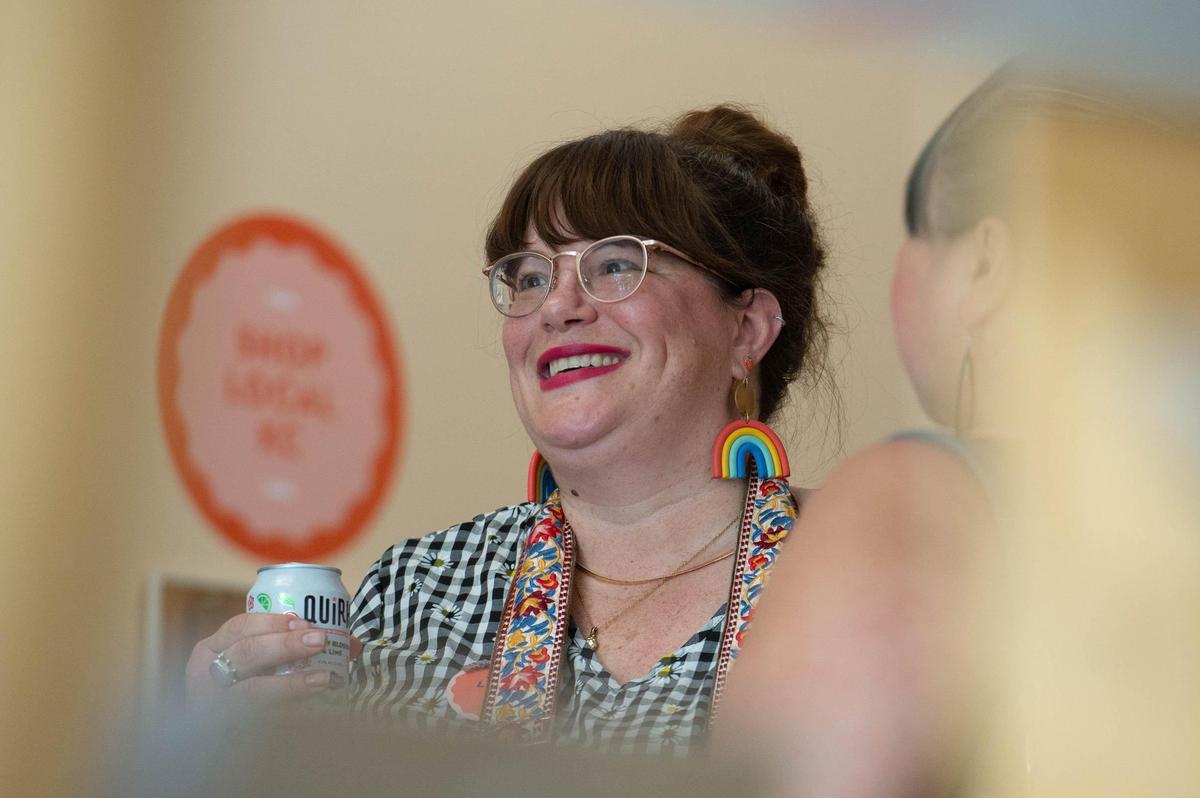 Katie Mabry van Dieren runs both Strawberry Swing and Shop Local KC.