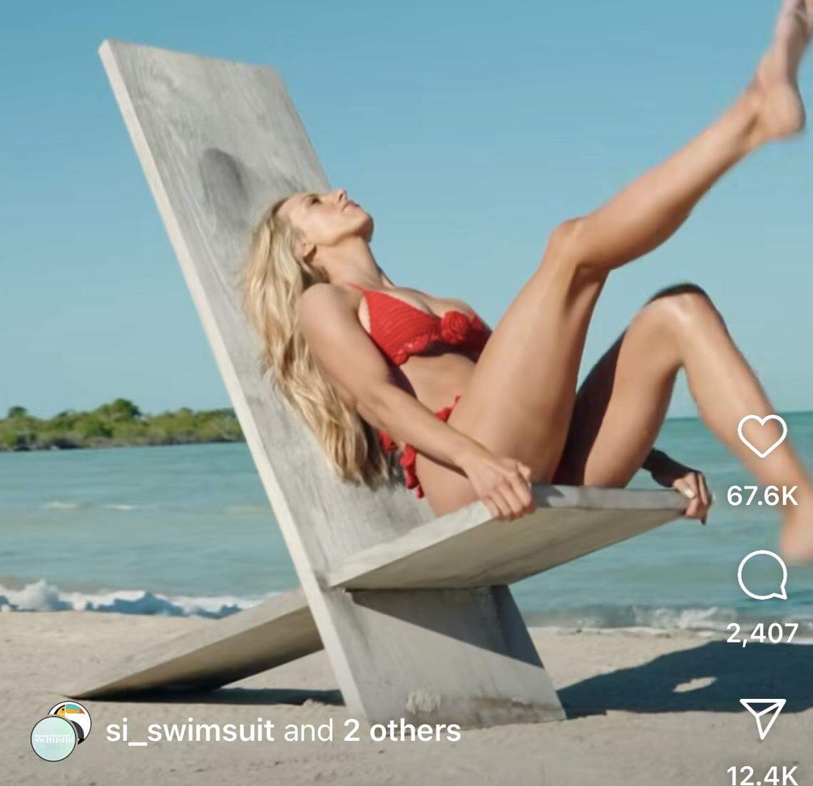 Sports Illustrated Swimsuit issue “rookie” Brittany Mahomes.