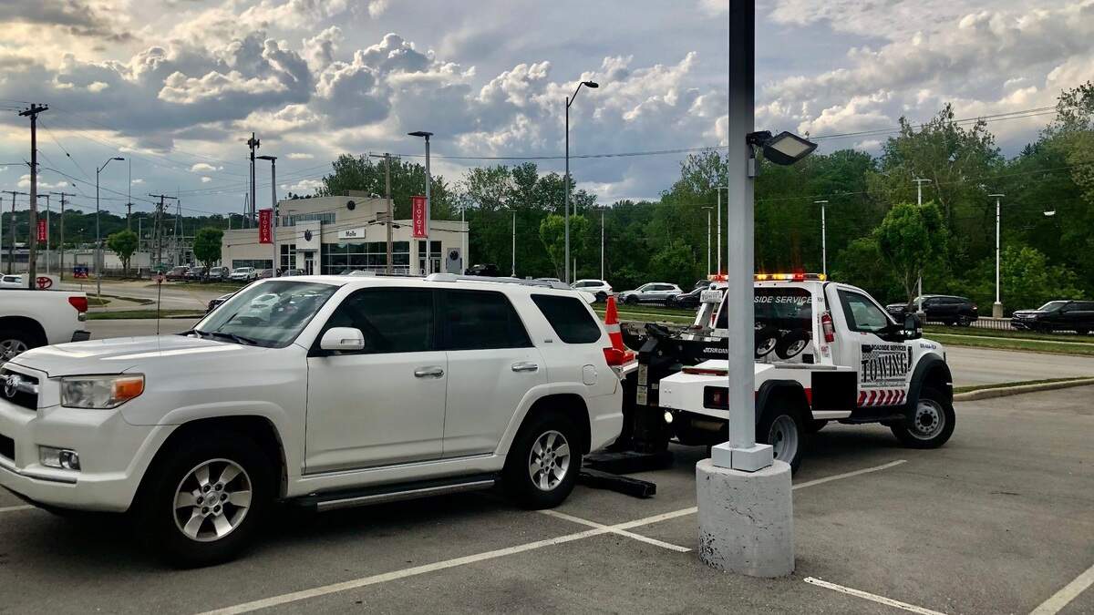 A visit with a tow truck driver gave Sherry Kuehl the opportunity to use her excellent counseling skills.