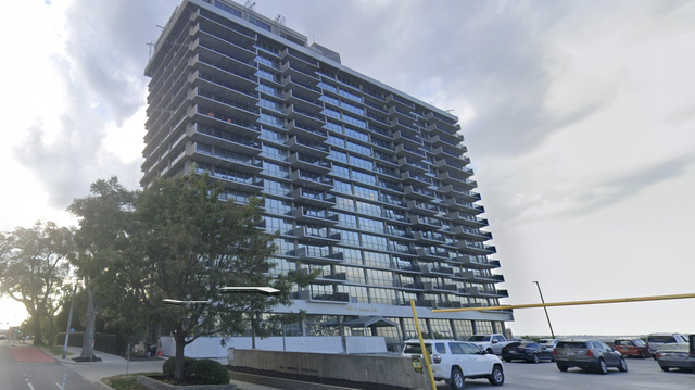 The View apartments at 600 Admiral Blvd. in Kansas City, captured by Google Earth on June 19, 2023.