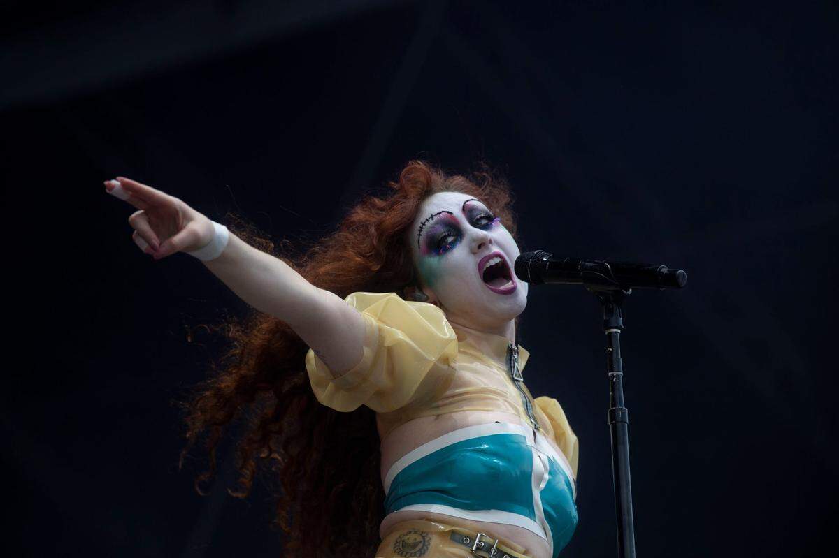 Chappell Roan, seen here performing at Bonnaroo in Tennessee, on June 16, 2024, will perform in Kansas City in October. Here’s a crash course to the “Midwest Princess.”