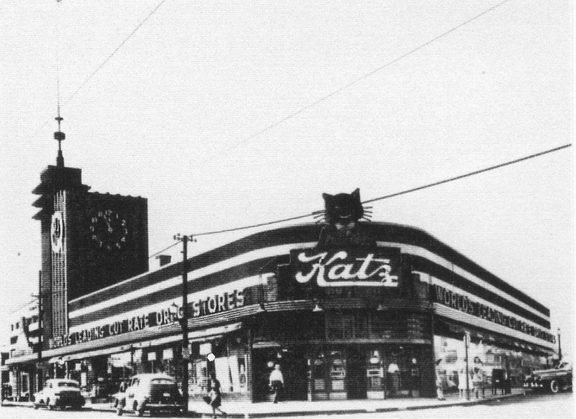 Katz Drug Store, historic photo