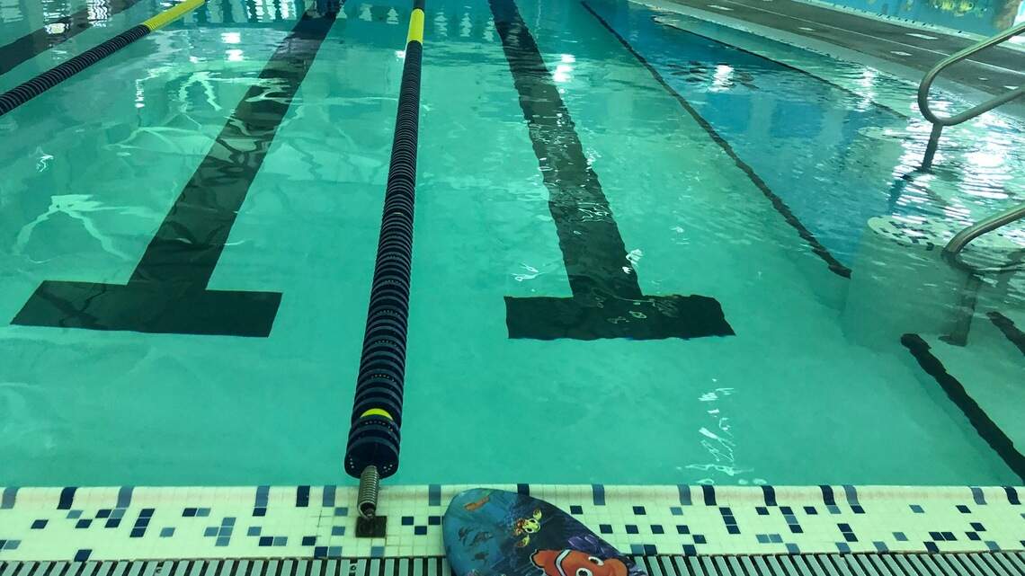 Despite Pilates instructor’s nasty lecture on ‘bat wings’, she’s back in the pool