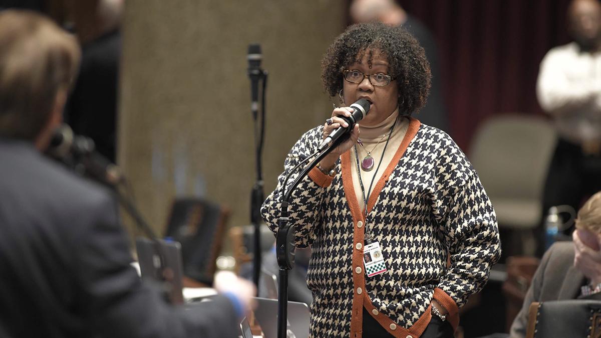 Missouri state Sen. Barbara Washington, a Kansas City Democrat, is pictured in this file photo. Washington told The Star she believes that some of her colleagues in the Missouri General Assembly are prejudiced. She said there needs to be more cultural diversity in education.