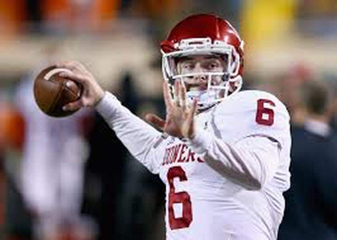 Baker Mayfield started his college career at Texas Tech. But he became a star at Oklahoma.