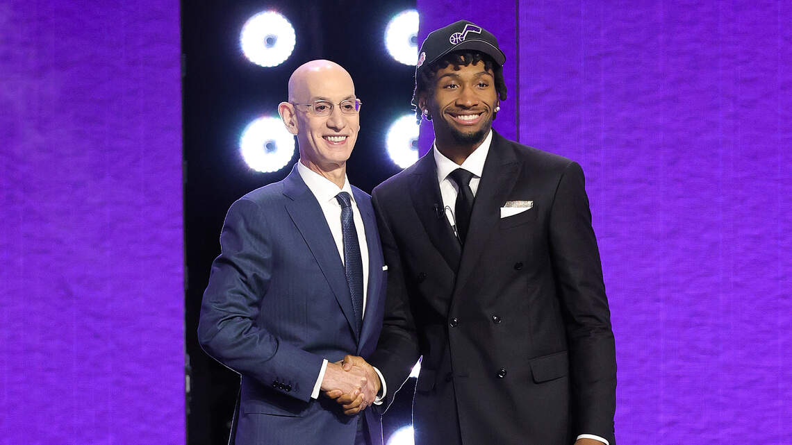 KU’s Darryn Peterson showcases different side after No. 2 selection by Utah Jazz