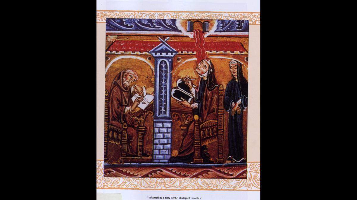 St. Hildegard von Bingen was a Benedictine abbess, writer, composer, healer and brewer.