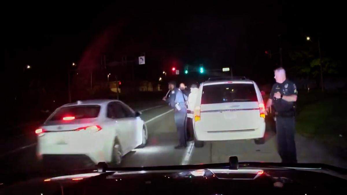 A driver nearly struck two Liberty police officers and another person during a recent traffic stop, the agency said on Facebook. Liberty police posted a video of the near-miss on Facebook, urging drivers to follow the state’s “Move Over” Law, which requires them to move over or slow down when approaching emergency vehicles with flashing lights.