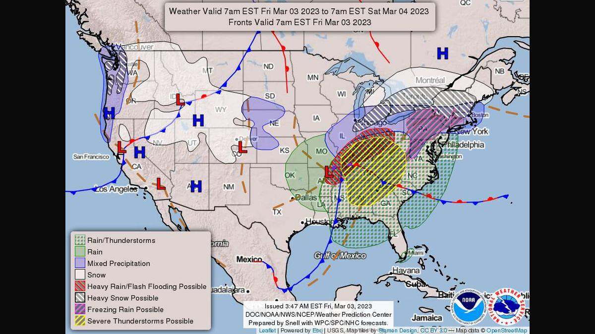 Once the cold rains come to an end, get ready for a warm weekend where conditions could be around 70 degrees by Sunday, according to the National Weather Service in Kansas City.