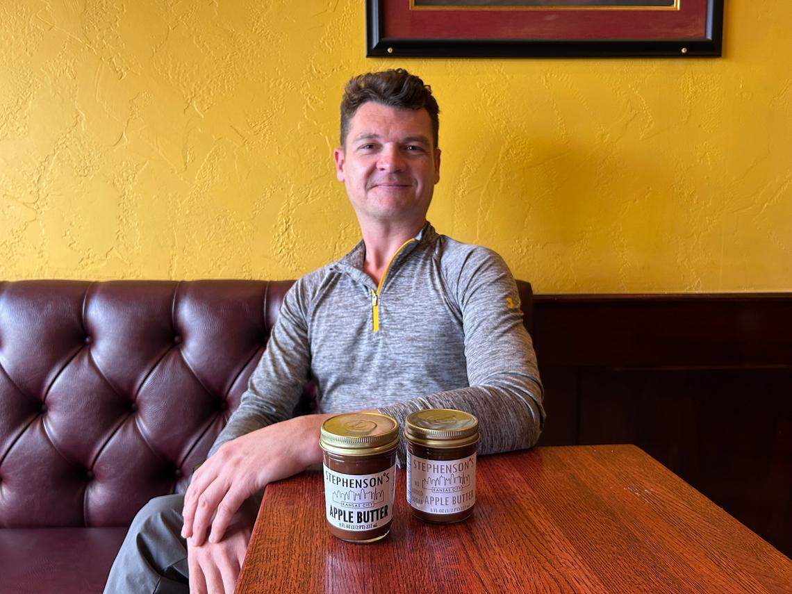 Thaddeus Stephenson hopes to begin selling his family’s apple butter in stores this fall.
