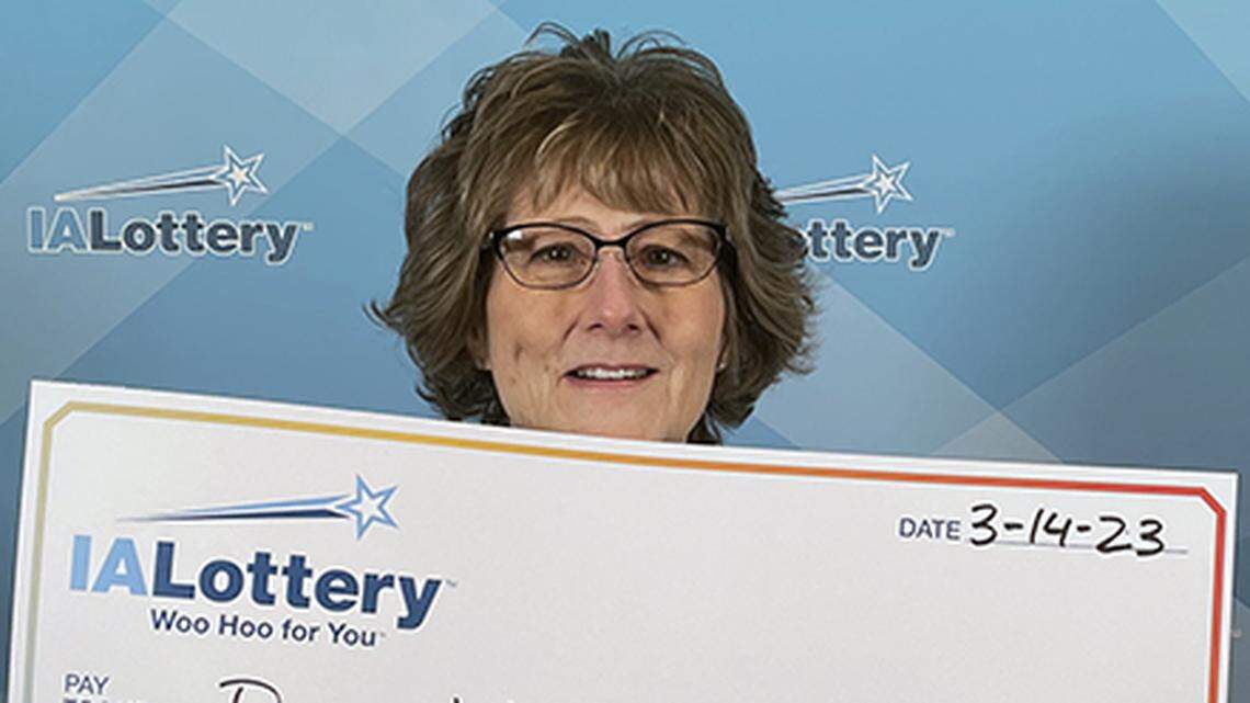 A woman from Waukee, Iowa, won $50,000 with a Crash Hot Cash scratch-off ticket, officials said.