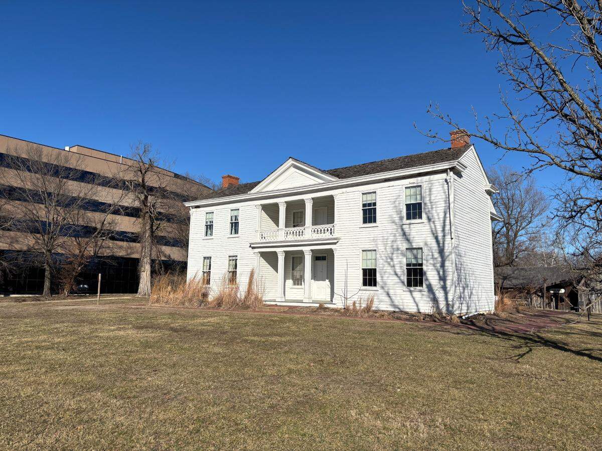 The Alexander Majors House, located at 82nd and State Line Road was constructed in 1856 by enslaved people.