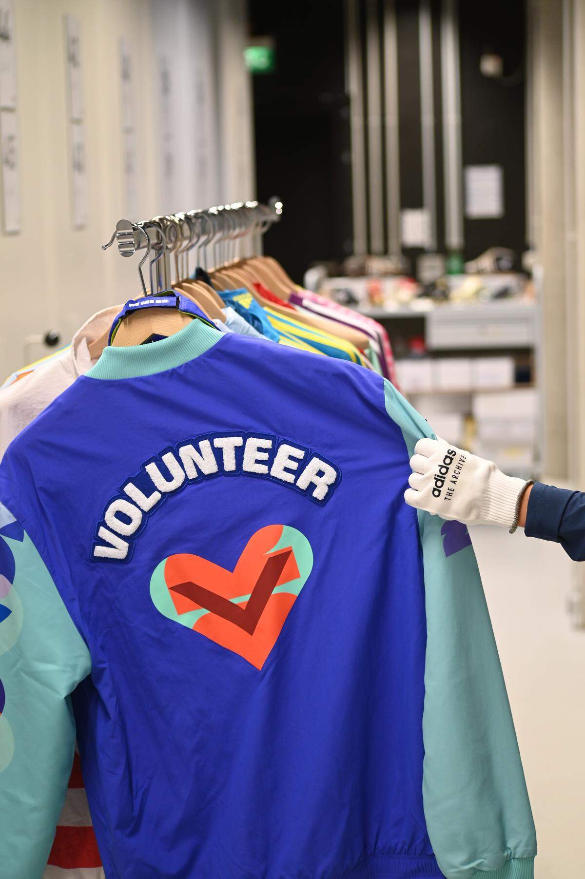 The jacket has the signature World Cup heart symbol.