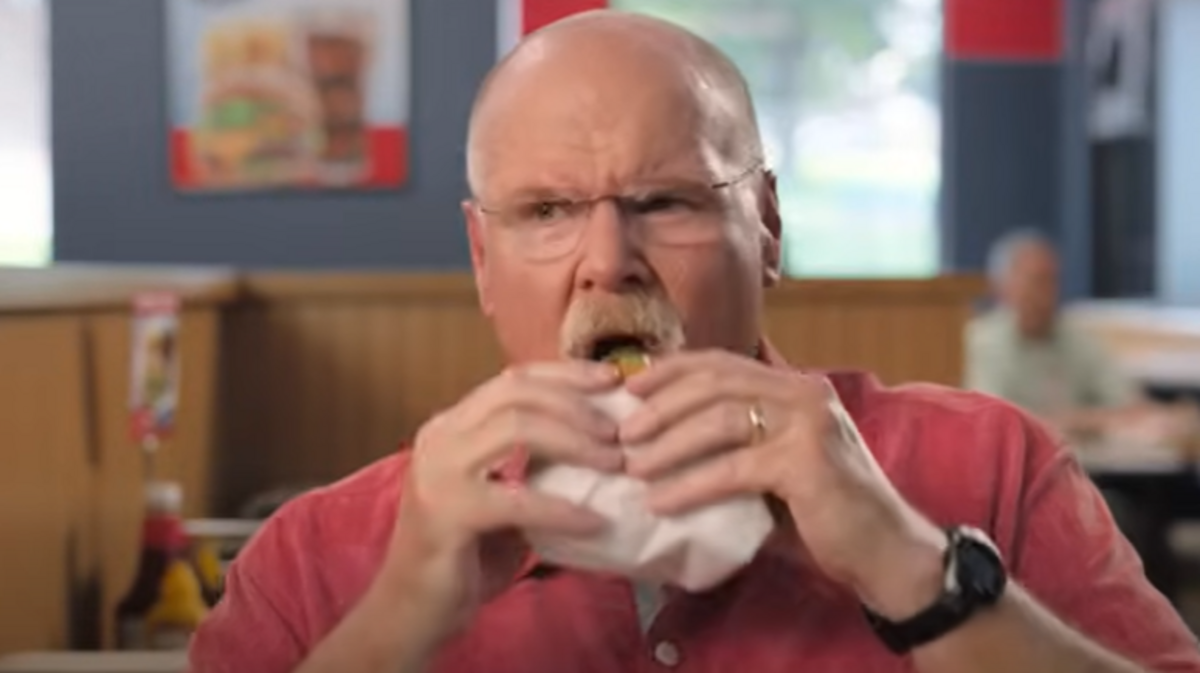 Chiefs coach Andy Reid went off-script in this spot.