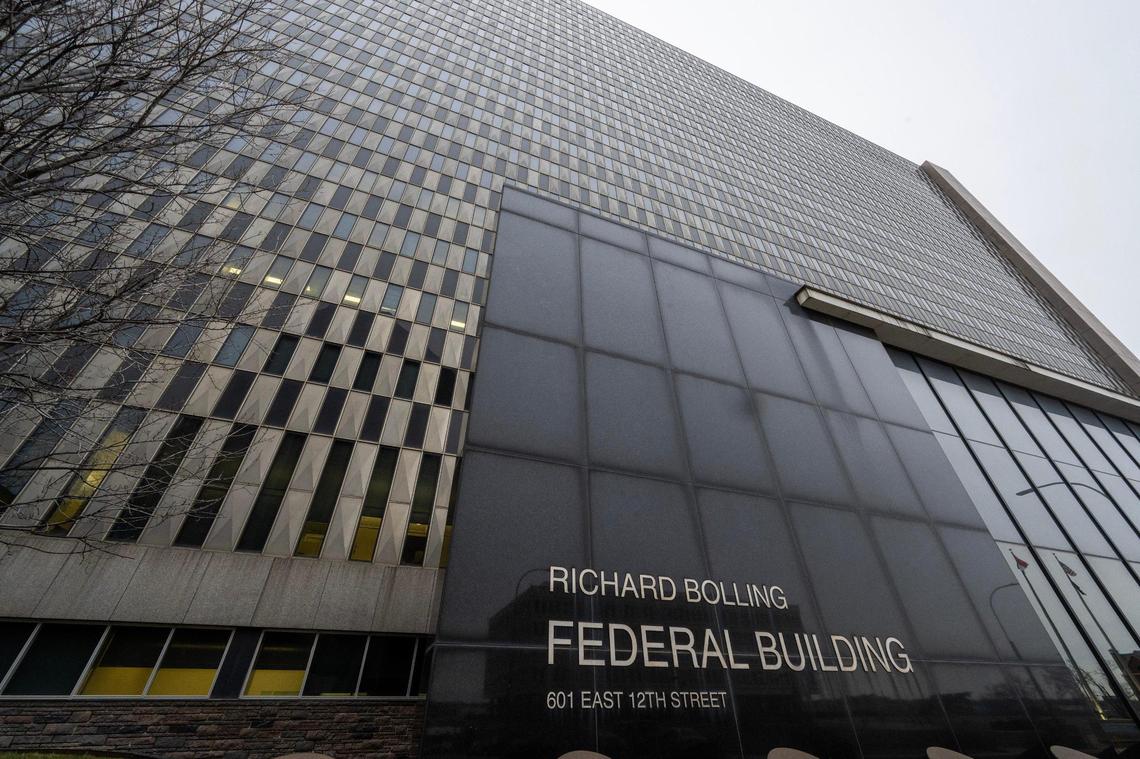 Richard Bolling Federal Building at 601 E 12th St., seen on Thursday, March 6, 2025, in Kansas City.