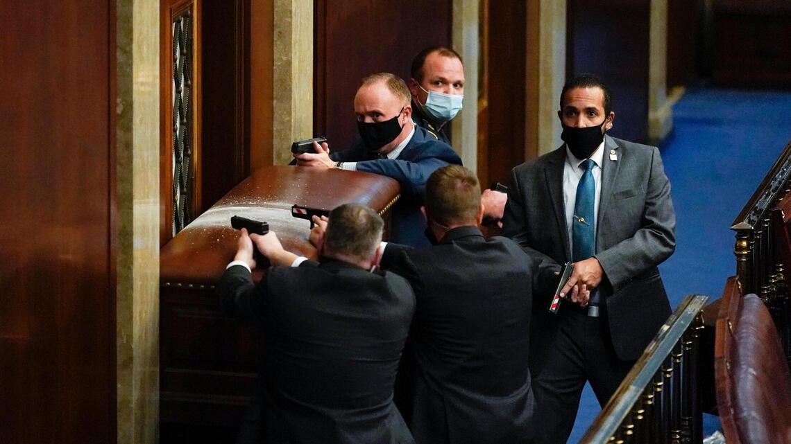Photos: Trump supporters violently storm U.S. Capitol building