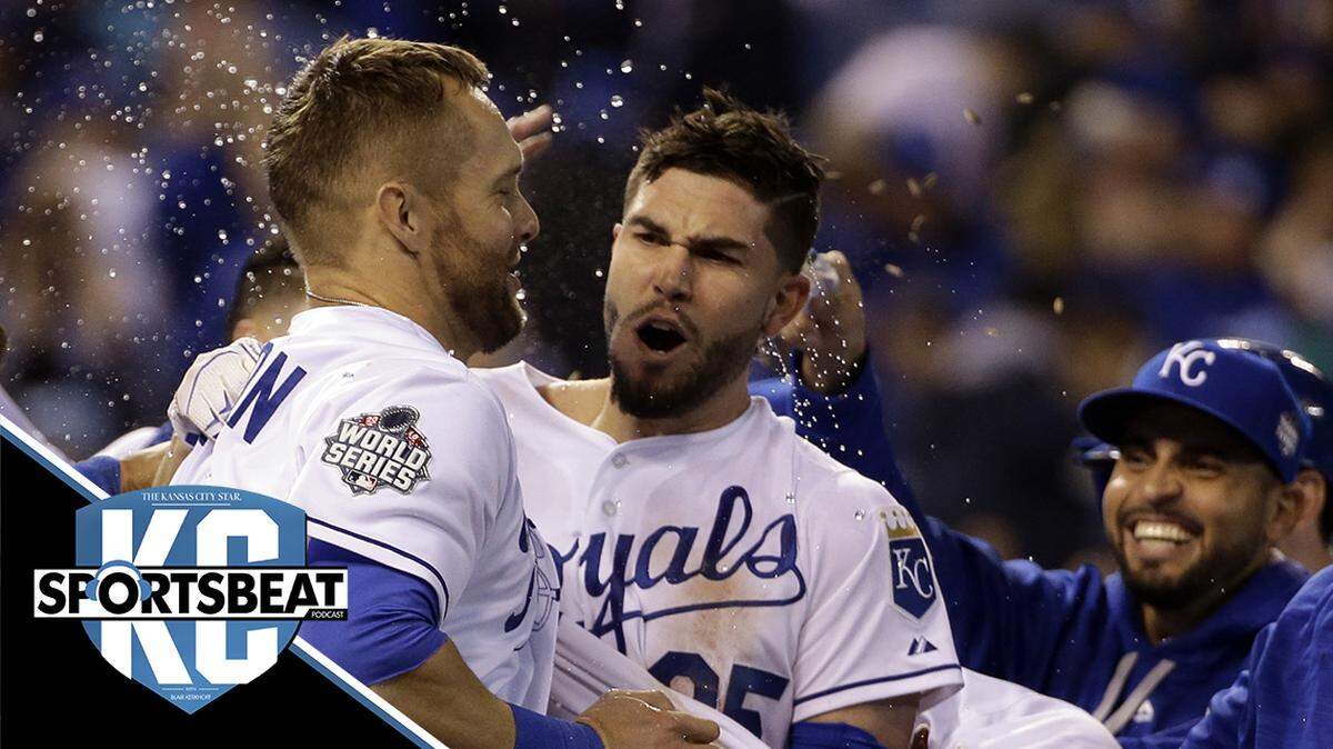 Kansas City Royals’ Eric Hosmer helped the team to its second World Series title in 2015.