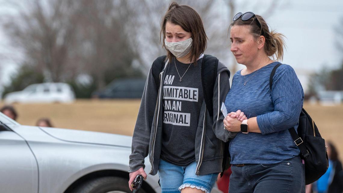 Gunfire exchange injures three in Olathe East High School shooting; 18-year-old charged