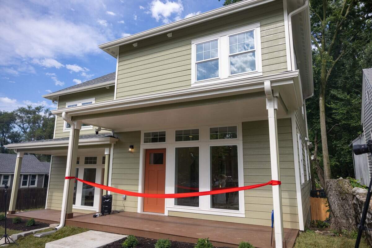 An inside look at reStart's first upStart Duplexes on Drury Avenue on Wednesday, July 8, 2026. This is the nonprofit's first out of many new and affordable housing development designed to provide permanent housing for individuals and families overcoming homelessness.