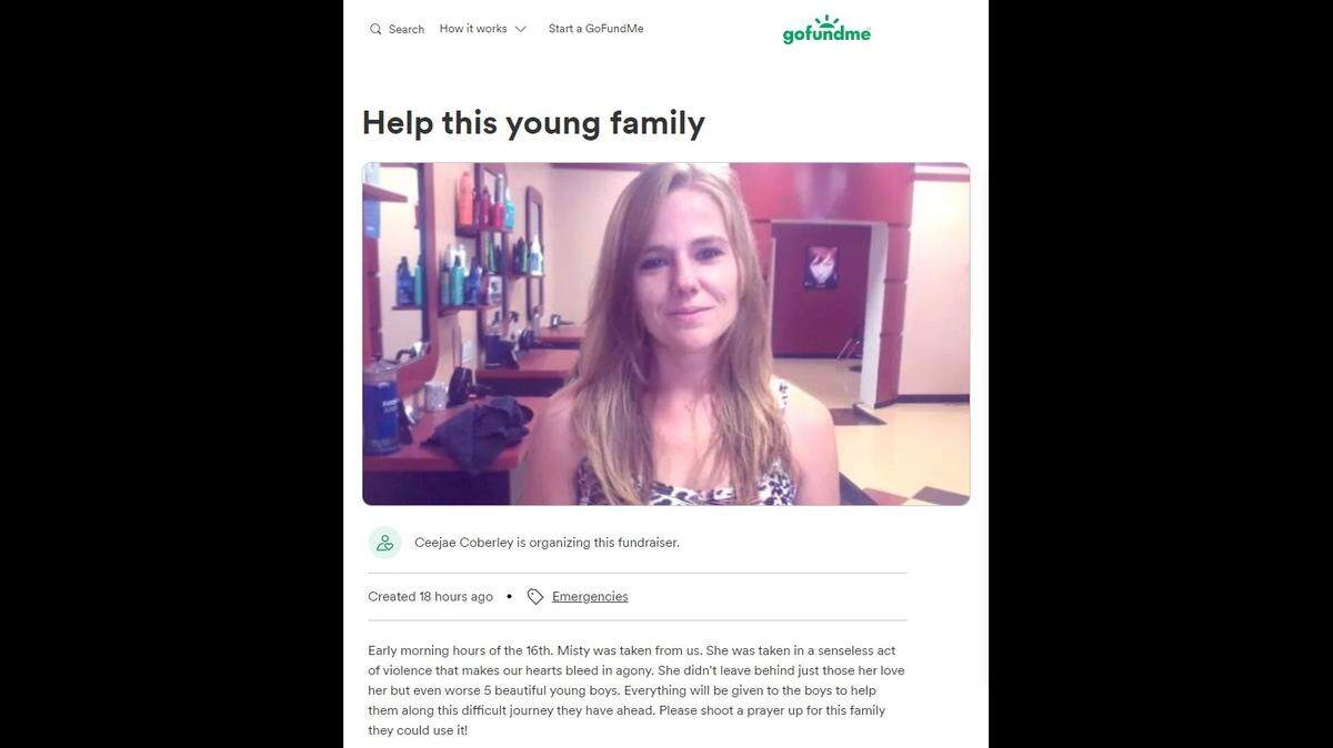 A fundraiser was launched for the family of Misty Brockman, who was found dead Sunday in Kansas City’s Northland in what police said this week was a murder-suicide.
