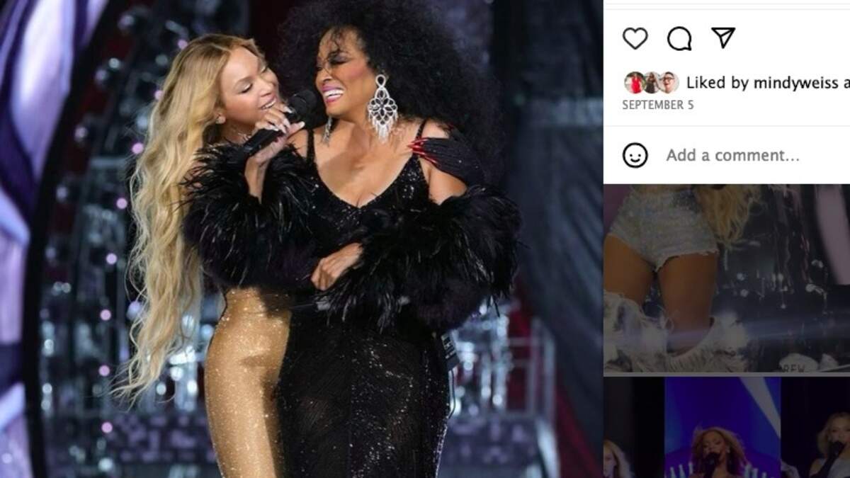 Diana Ross is just one of a parade of celebrities who have attended a Renaissance World Tour concert or appeared on stage with Beyoncé.