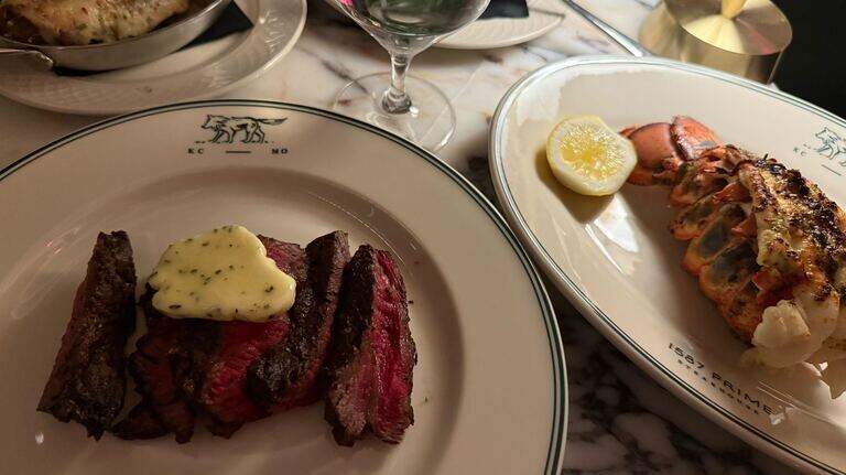 We dined at Patrick Mahomes and Travis Kelce’s KC steakhouse. Take a look