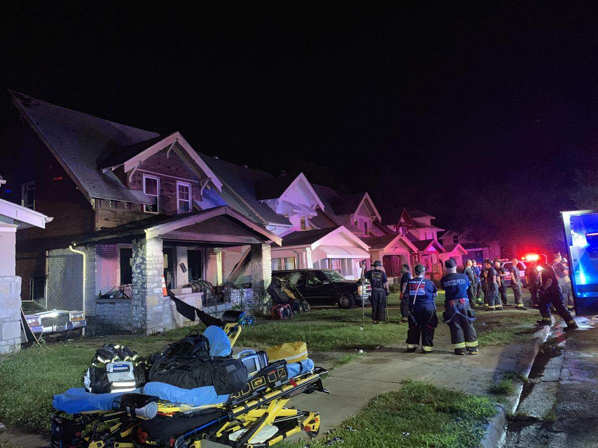 The Kansas City Fire Department says fireworks are to blame for an early Thursday morning fire on the 3300 block of Bales Avenue. It was one of two fireworks-related fires reported Wednesday and Thursday.