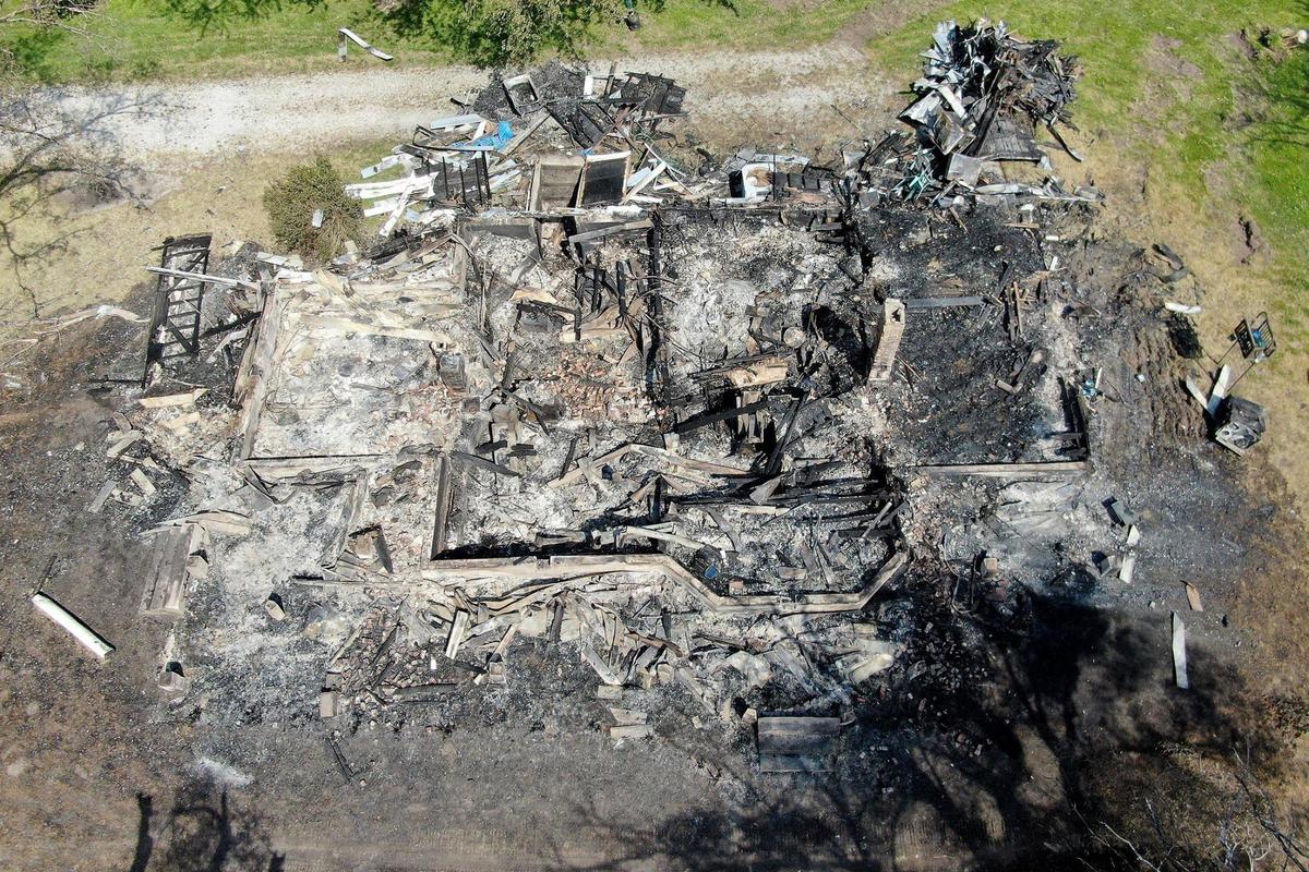 Lorene Fickess, 96, was killed in one of three fires Tuesday near Polo, Caldwell County. Sheriff Mitchell Allen said the fires were set intentionally. The town is about 50 miles northeast of Kansas City.