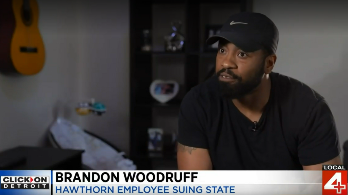 A children’s psychiatric hospital employee was told to pose as an active shooter for an unannounced drill, a lawsuit says.