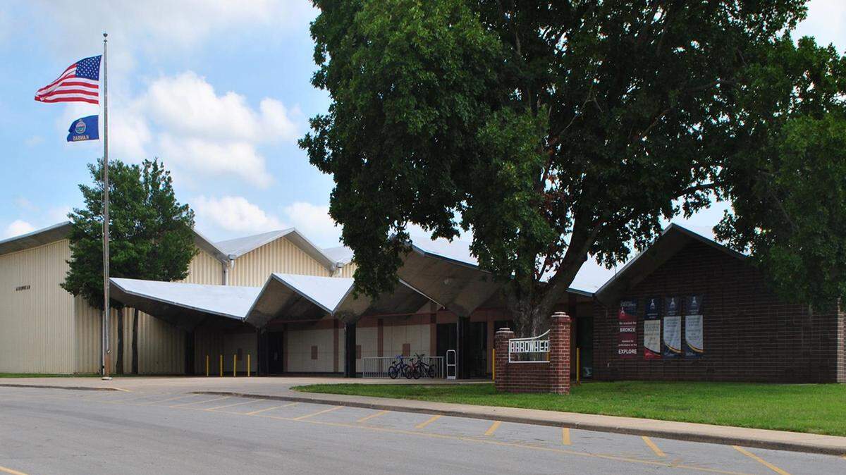 File photo of Arrowhead Middle School in Kansas City, Kansas.
