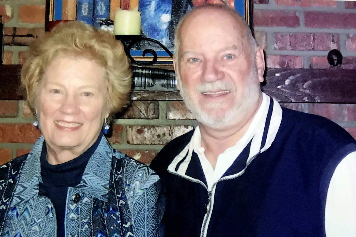 Glenda and Vern Johnson were married for 38 years. Both were hospitalized for COVID-19 on March 24 after a trip to New Orleans. “He was a family man, through and through,” Glenda Johnson said of her husband, who died on April 6.