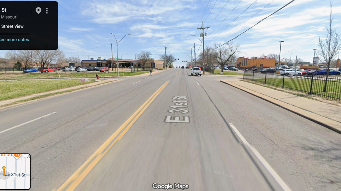 Two-car wreck collides into pedestrian, critically injuring them, on KC’s East Side